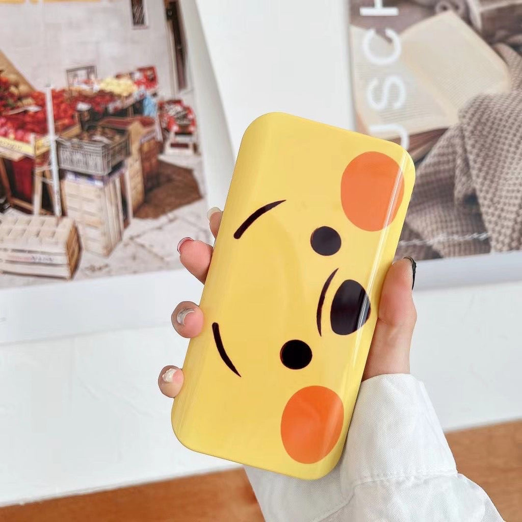 Unique Pooh Bear Pink Bear Sliding Mirror iPhone Case – My Ace Case Unique Pooh Bear Pink Bear Sliding Mirror iPhone Case – My Ace Case