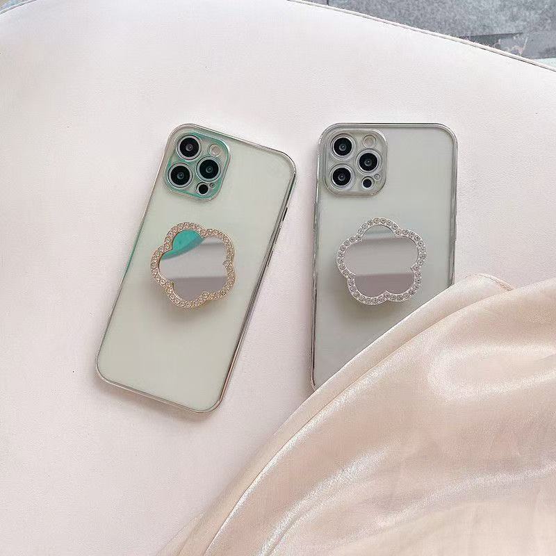 Crystal Mirror Phone Grip