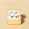 Cute Bread Toast Airpod Case