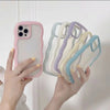 Super Adorable Trendy Wavey Pastel Borders Case