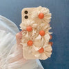 Trendy Unique Multiple 3D Mesh Flower Case