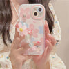 Girly Princess Light Pastel Flower Case With Chain