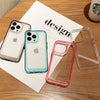 Shockproof Anti-scratch Simple Clear Jelly Colored Basic Case