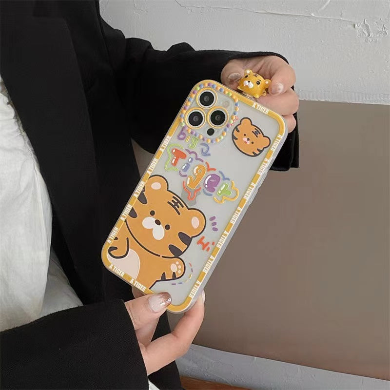 Adorable Shock-proof Miniature Tiger Case