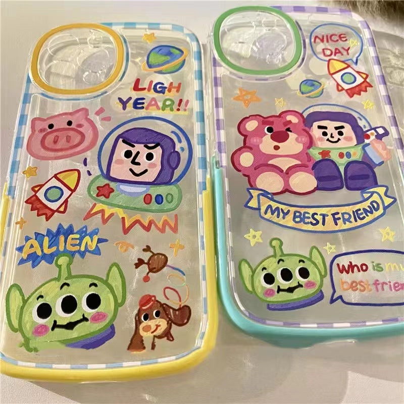 Toy Story Colorful Case with Stand For All iPhone Models