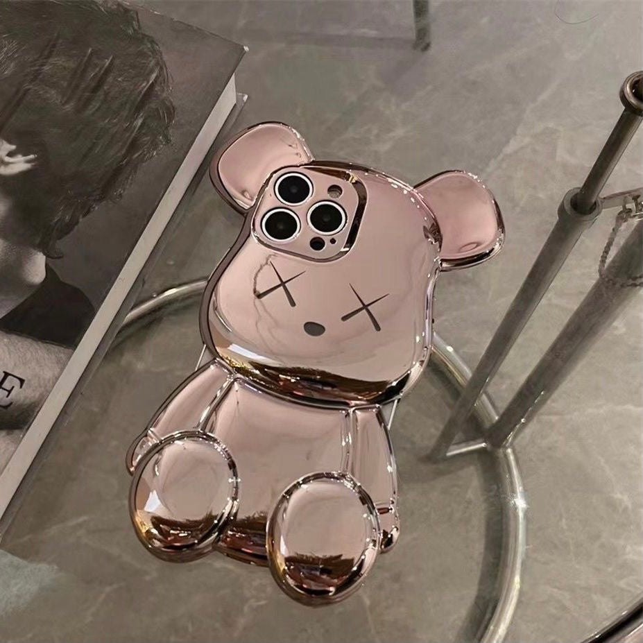 3D Metallic Knock-out Bear