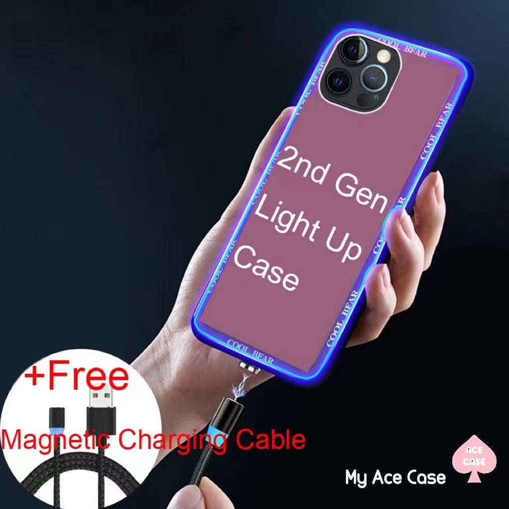 LED Fighting Energy Light Up Case