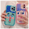 Shock-resistant Fun and Silly Goofy Face Case