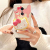 Kawaii Japanese Cartoon Character Kitty Case With Phone Grip