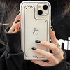 Simple Unique Translucent with Black Outline Case