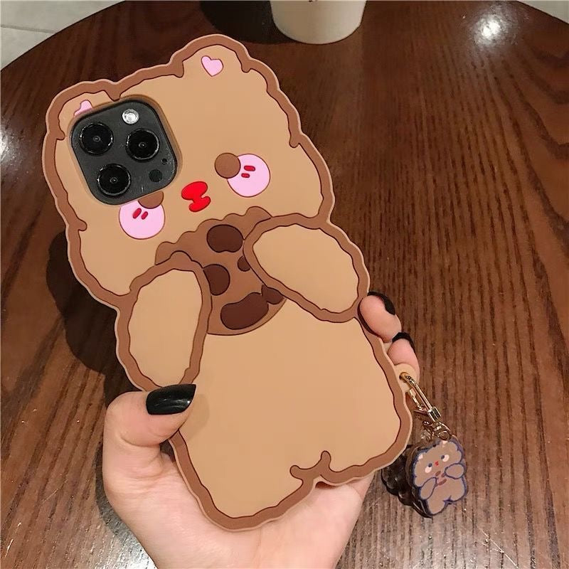 Silicone Cookie Bear Case