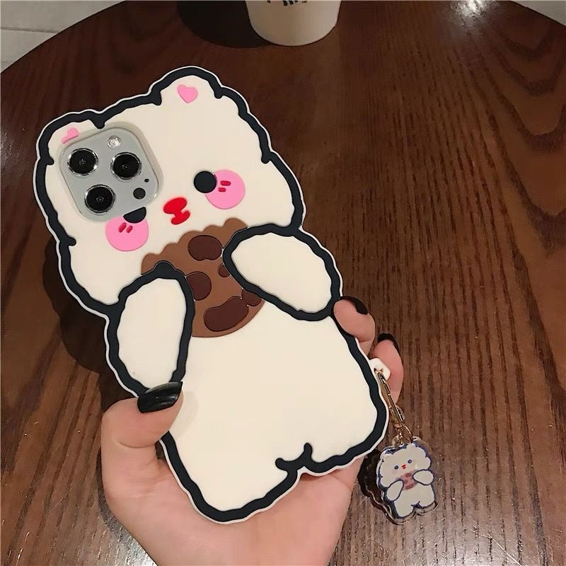 Silicone Cookie Bear Case